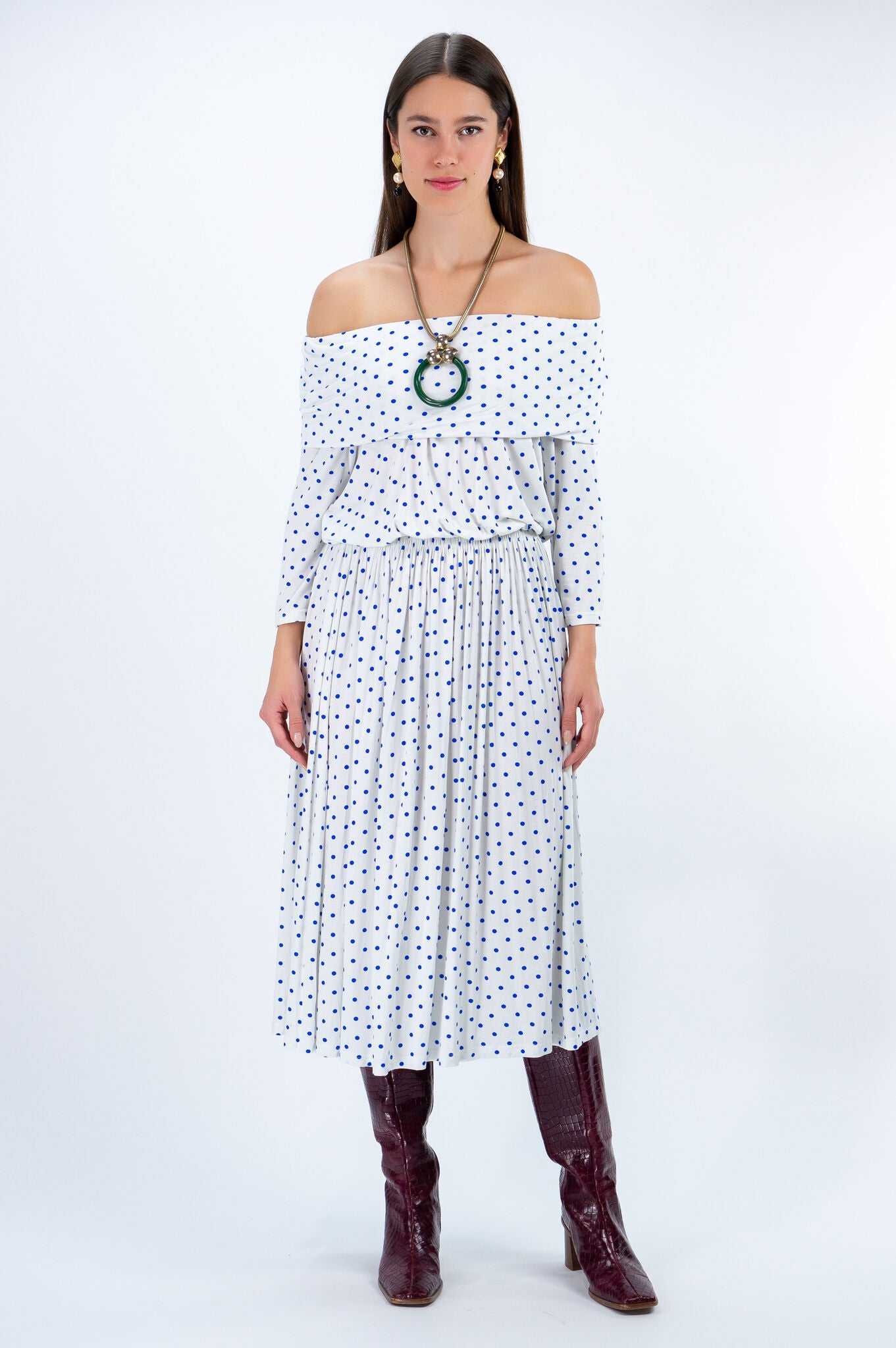 Mounia Dress Polka dot