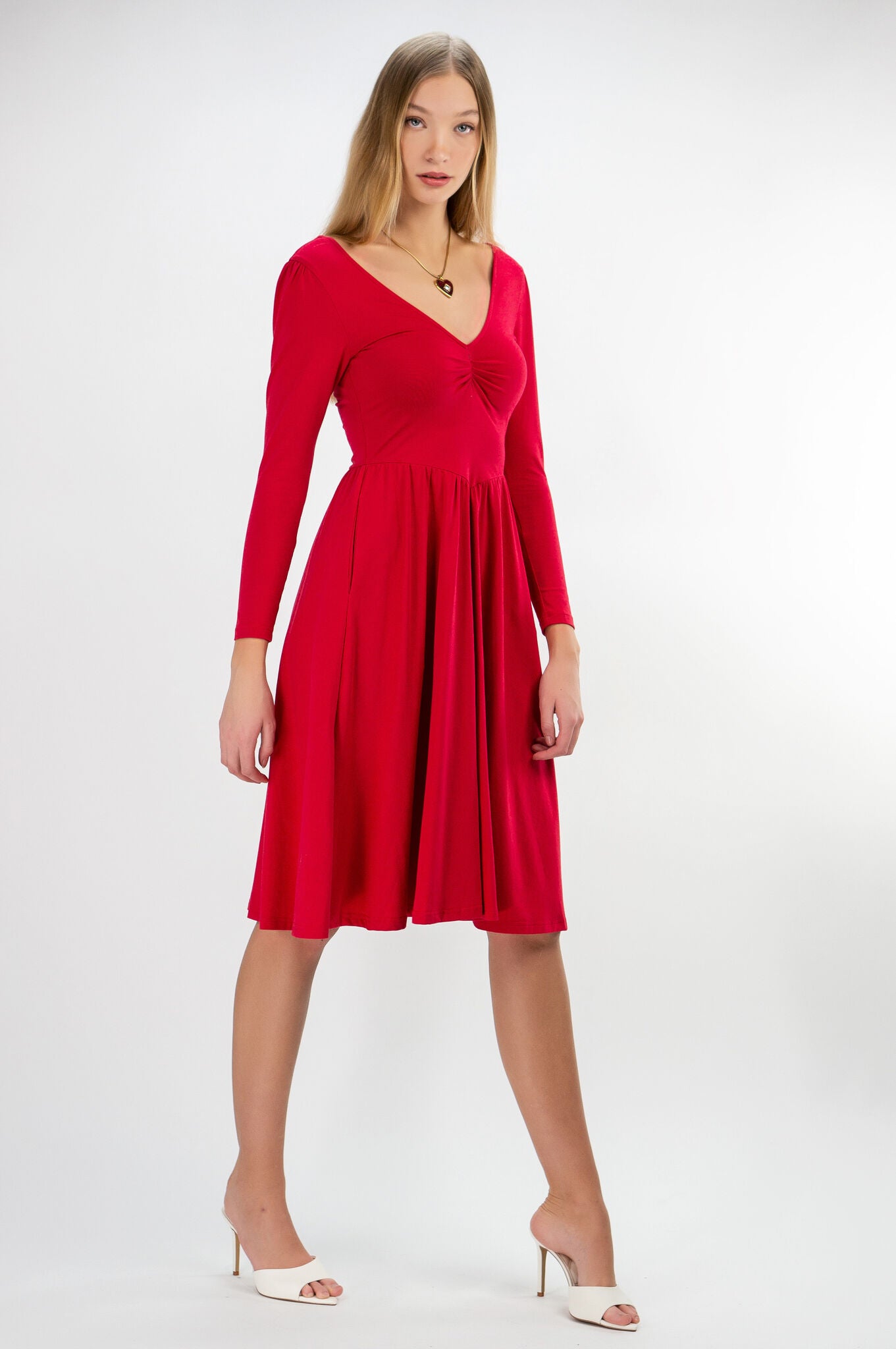 Red Pina Dress