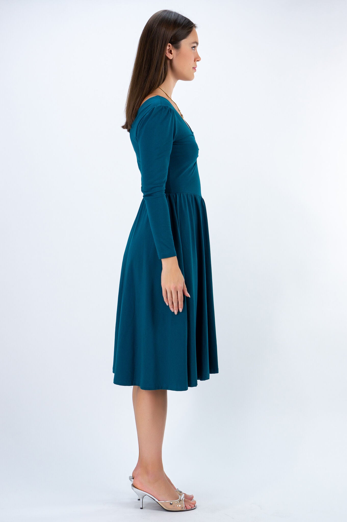 Teal Pina Dress