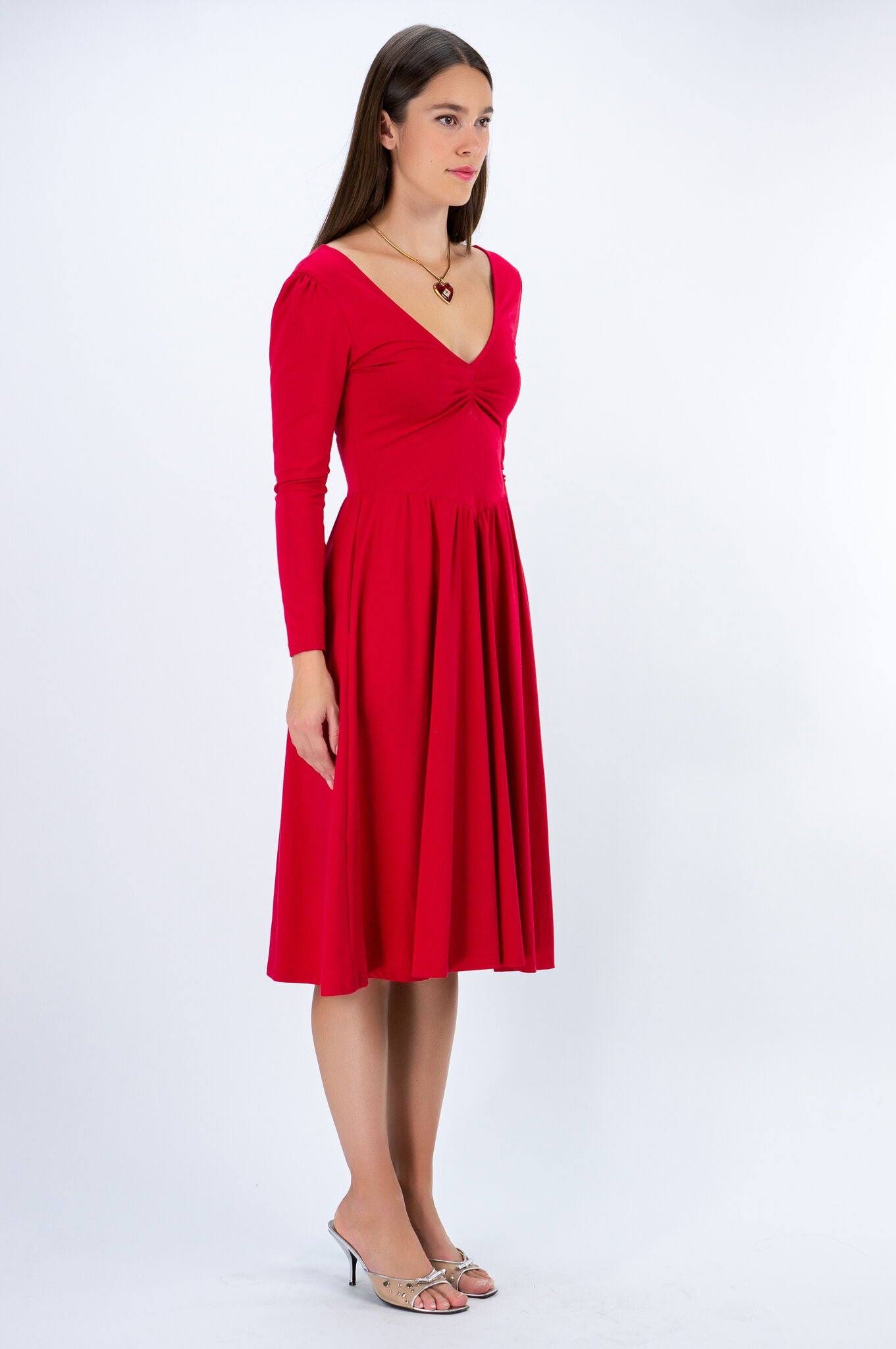 Red Pina Dress