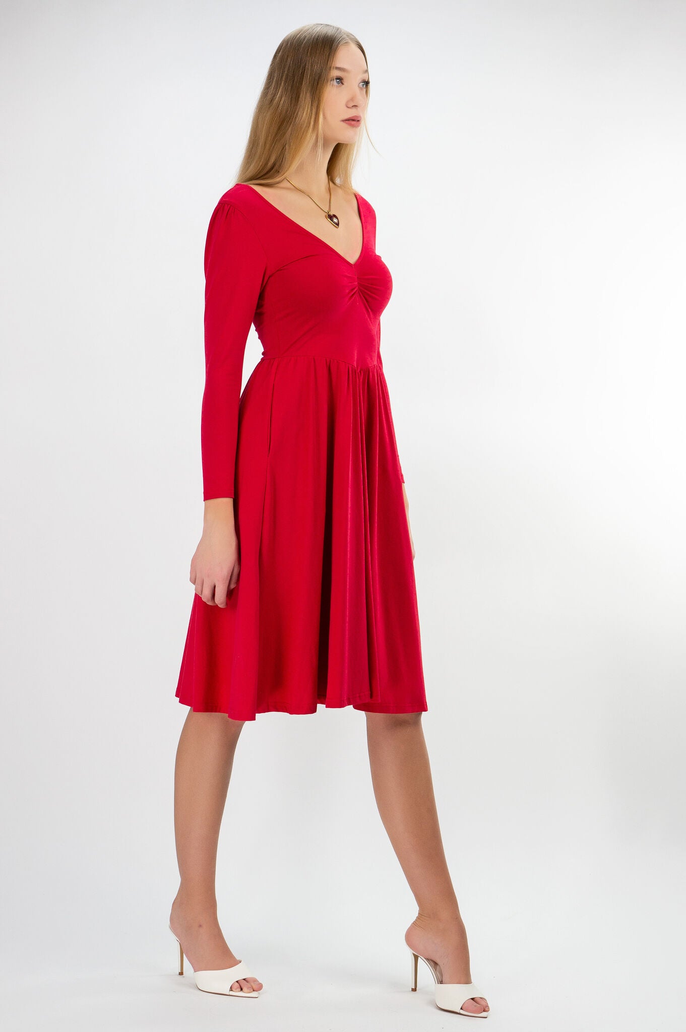 Red Pina Dress