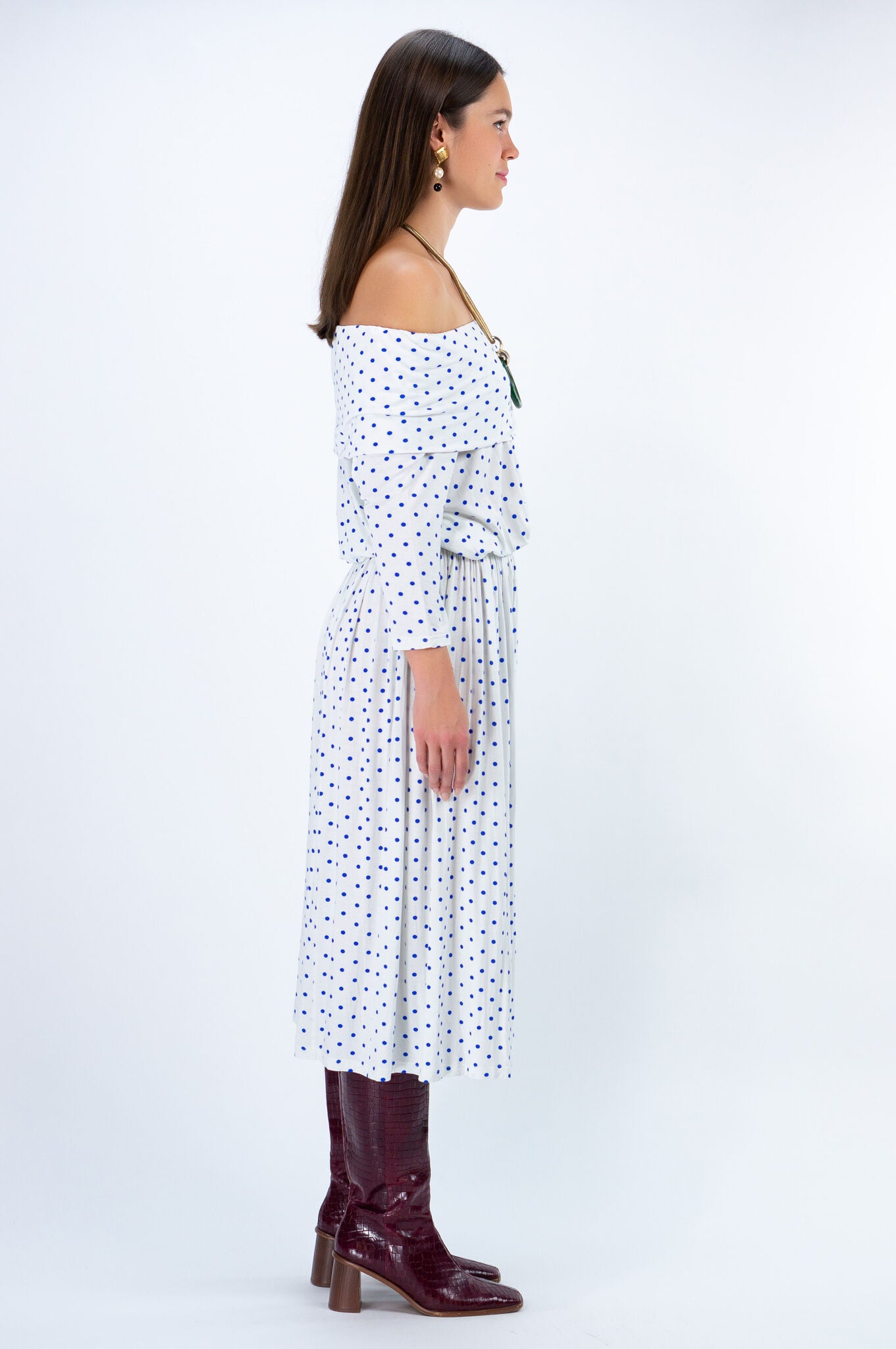 Mounia Dress Polka dot