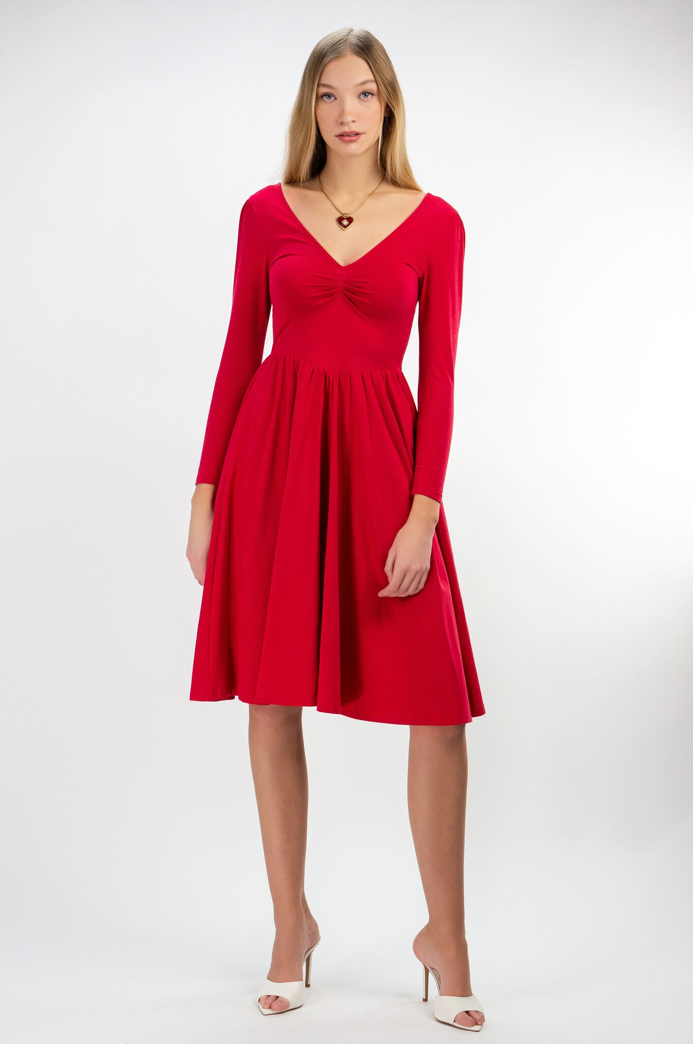 Red Pina Dress