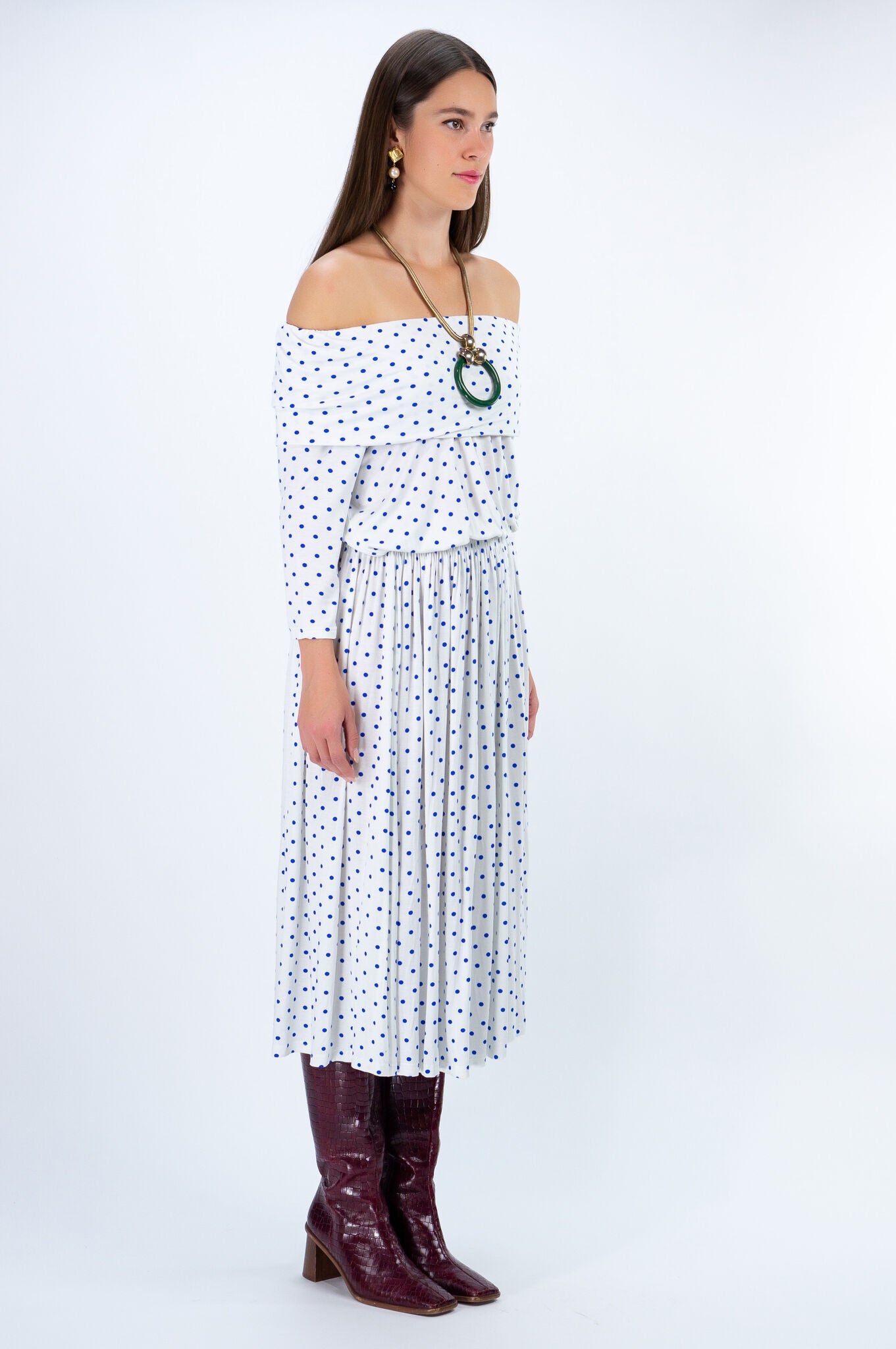 Mounia Dress Polka dot